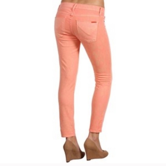 New Hudson Krista Crop in Peach Leopard - Picture 1 of 8